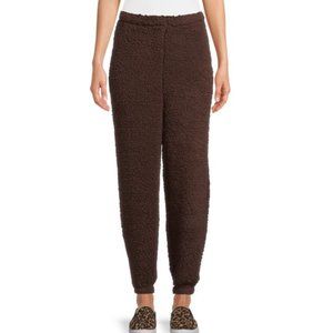 Kendall & Kylie Faux Sherpa Core Sweatpants